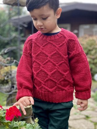 Little Mister Cable Pullover