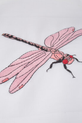 Dragonfly in DMC - PAT0478 -  Downloadable PDF