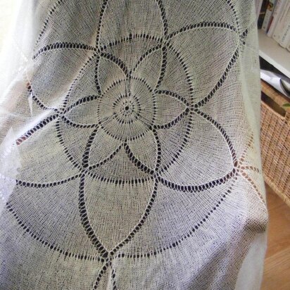 Flower Pie Shawl