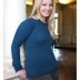 B8 Basic Set-in Sleeve Pullover - Jumper Knitting Pattern for Women in Valley Yarns Stockbridge