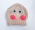 Christmas Gingerbread Character Baby Beanie Hat