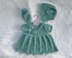 Dolls Dress, Bonnet & Bootees (no 156)