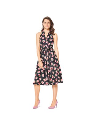 Burda Style Women's Swing Dress B6421 - Paper Pattern, Size 8-18