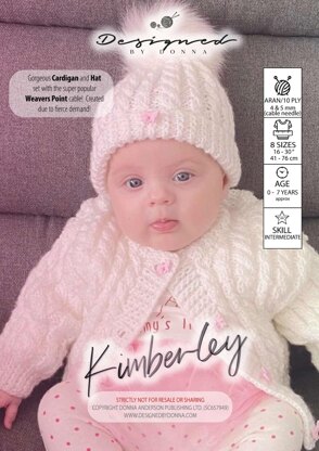 "Kimberley" Aran Knitting Pattern