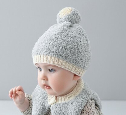 Baby Hat in Phildar Phil Douce & Partner 3.5 - Downloadable PDF