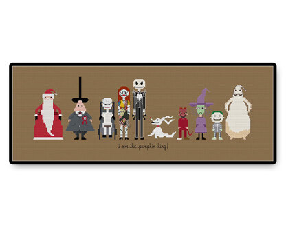 Nightmare Before Christmas - PDF Cross Stitch Pattern