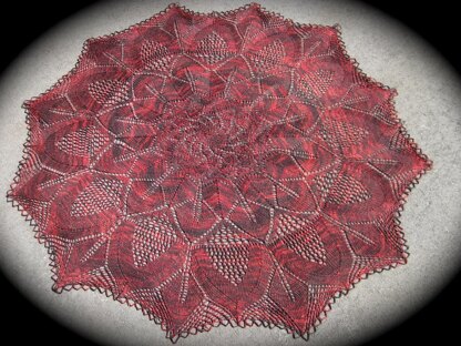 Eyjafjallajökull Shawl