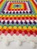 Rainbow Granny Square Baby Blanket