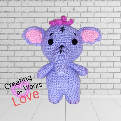 Mini Elephant Amigurumi