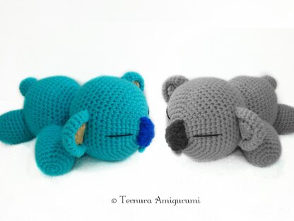 Crochet pattern Koala sleepy