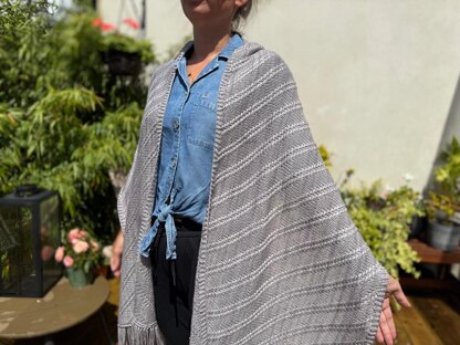Sabi Line Shawl