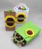 Sunflower gift bag in 3 versions - easy & versatile even for beginners