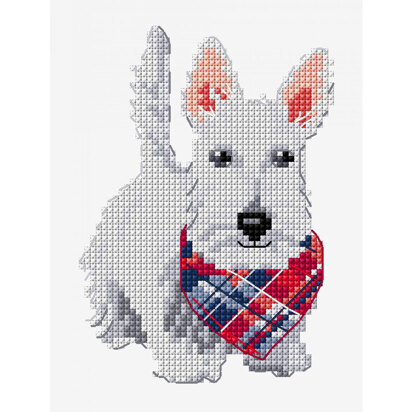 DMC Scottish Terrier - PAT1504S - Downloadable PDF