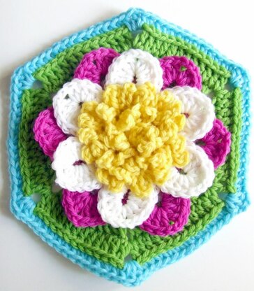 Water Lily Hexagon