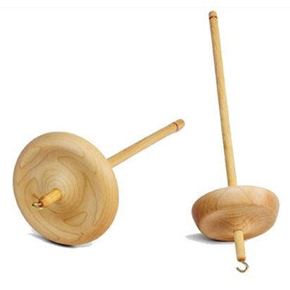 CUTBLAJAT Turkish 8-Inch Walnut Drop Spindle for Spinning Wool