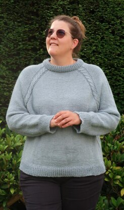 Threaded Raglan Sweater
