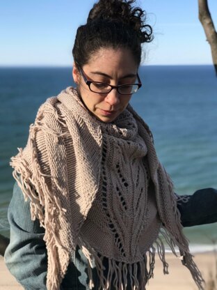 Oyster Bay Shawl