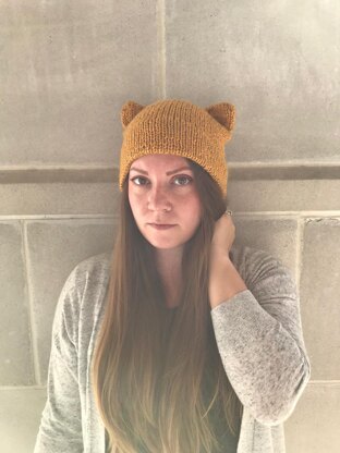 Double Brim Cat Hat