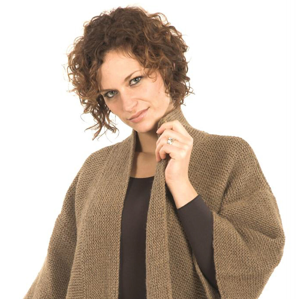 Plymouth Yarn 1413 Basic Garter Stitch Kimono at WEBS | Yarn.com, image size:1000x1000