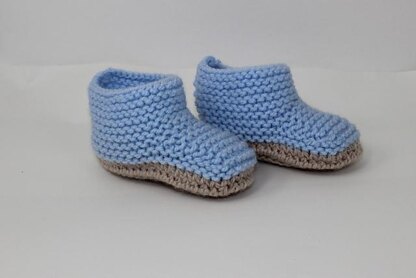 Chunky Baby Ankle Booties