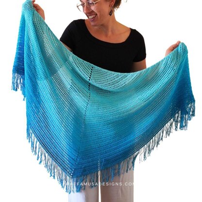 Dc Triangle Shawl