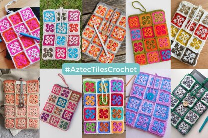 Aztec Tiles Tablet Cover