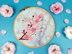 Oh Sew Bootiful Cherry Blossom Embroidery Kit