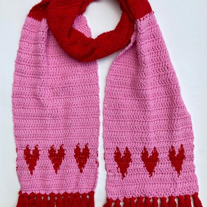 Loveheart Scarf