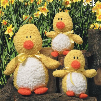 Cuddles Chunky Ducks in King Cole Cuddles Chunky - 9020 - Downloadable PDF