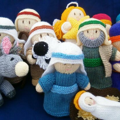 A Knitted Nativity