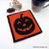 Halloween Pumpkin Potholder