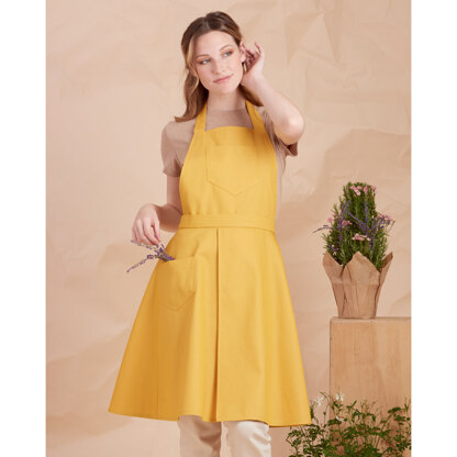 Simplicity Misses' Aprons S9564 - Paper Pattern, Size A (XS-S-M-L-XL)