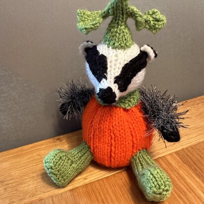 Badger Halloween Chocolate Orange Cover or Stuffed Toy