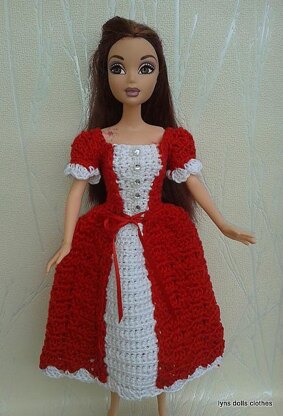 Barbie crochet princess dresses