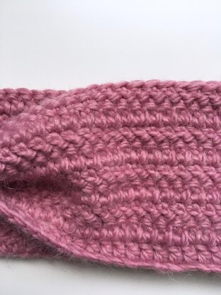 Honeysuckle Herringbone Headband