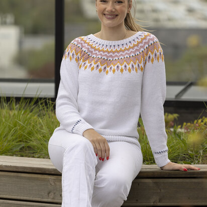 Linde Sweater in Viking Of Norway - UK-2322-3 - Downloadable PDF