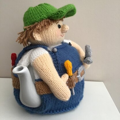 Billy odd job tea cosy