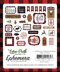 Echo Park Paper Echo Park Cardstock Ephemera 33/Pkg - Icons, A Lumberjack Christmas