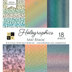 American Crafts DCWV Single-Sided Cardstock Stack 6"X6" 18/Pkg - Holographics, 6 Designs/3 Each