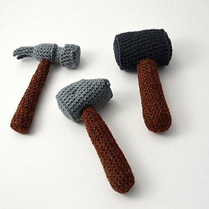 Hammer Crochet Pattern, Hammer Amigurumi Pattern