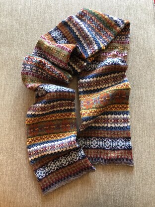 Fair Isle Scarf