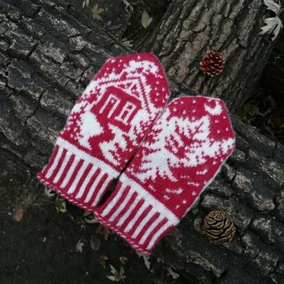 Christmas Tale Mittens