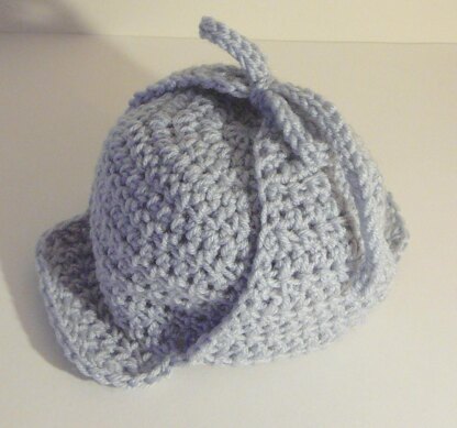 Deerstalker Sherlock Holmes Hat - Newborn to Adult