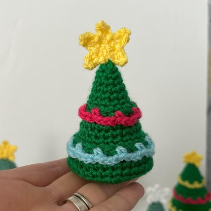 Crochet Christmas Trees