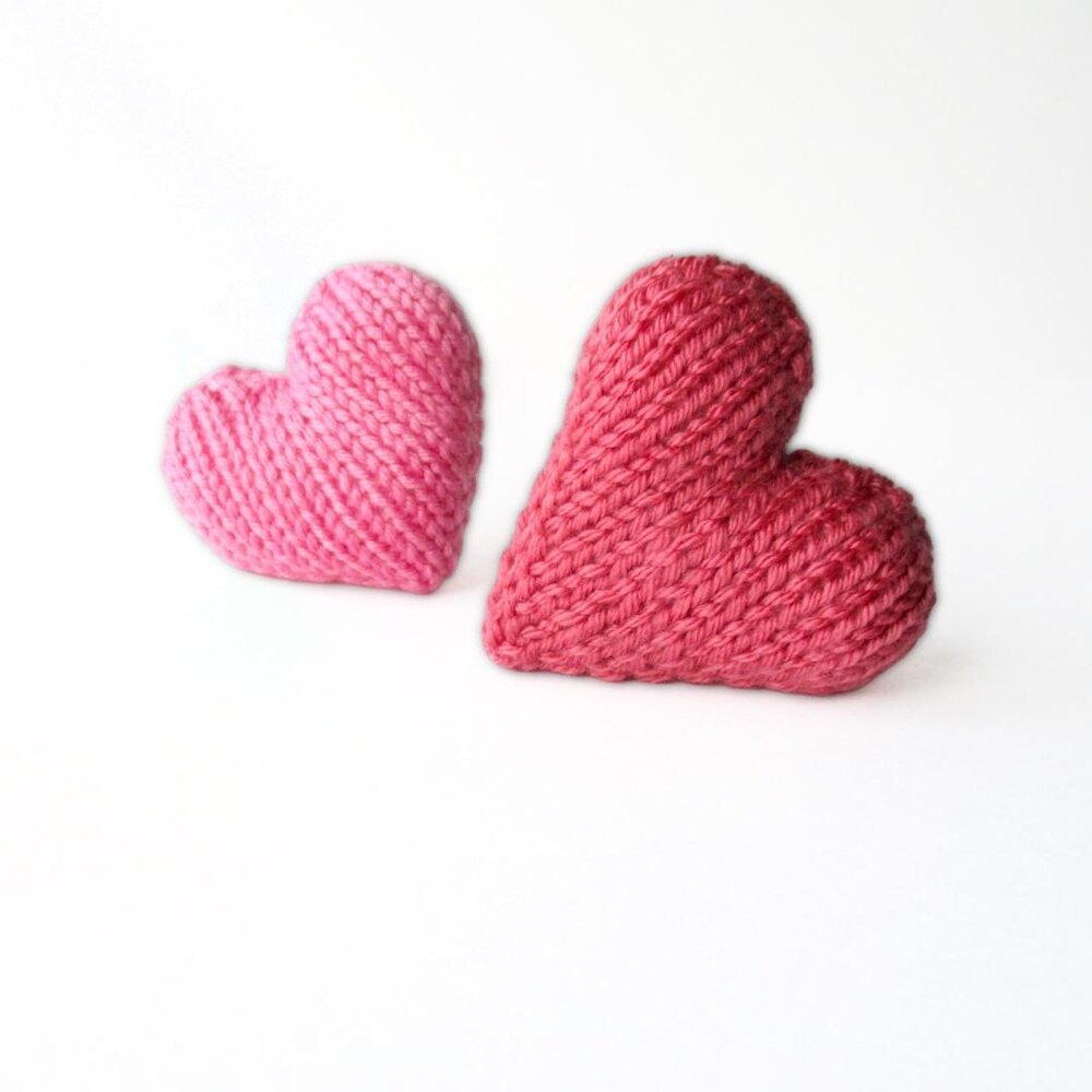 Hearts Knitting pattern by Amanda Berry | LoveCrafts