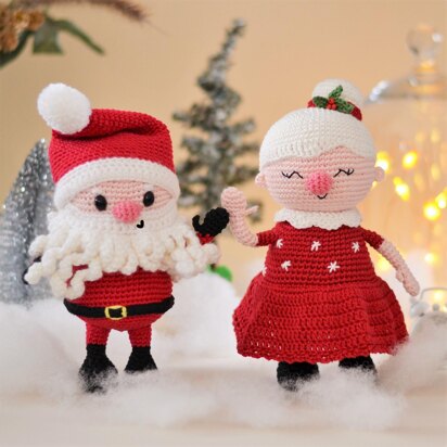 Santa Claus and Mrs Claus