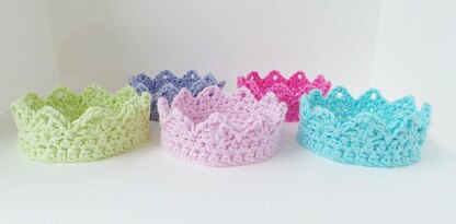 Crochet Crown Pattern US By KJD