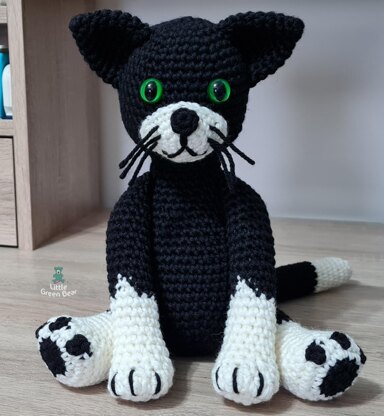 Connie the Cat - UK Terminology - Amigurumi