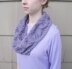 Lavender Flower Cowl