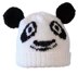 Panda head sweater, hat and toy